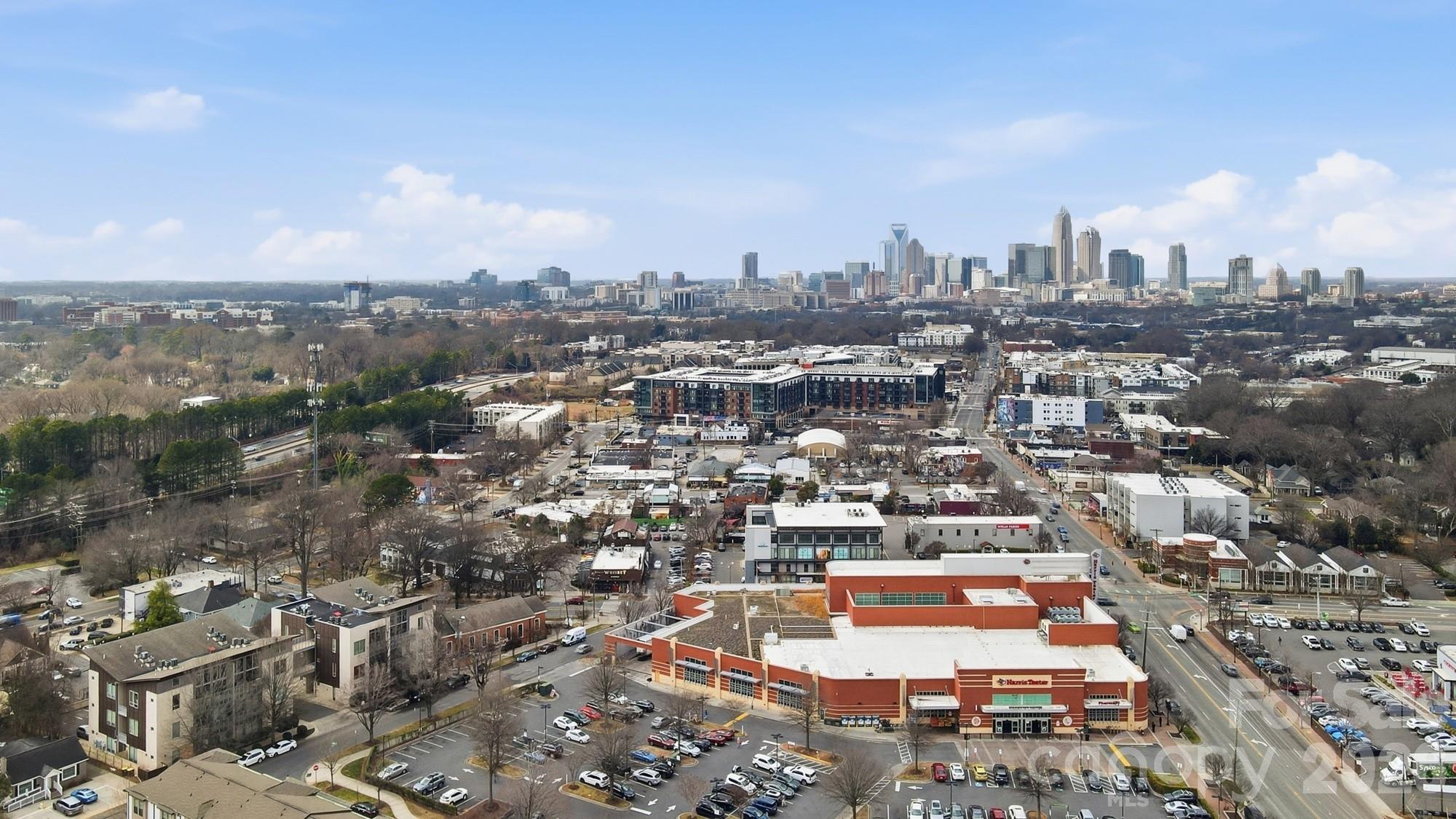 2116 McClintock Road, Unit 221 Charlotte, NC 28205 - Photo 36 of 44 an aerial view of a city