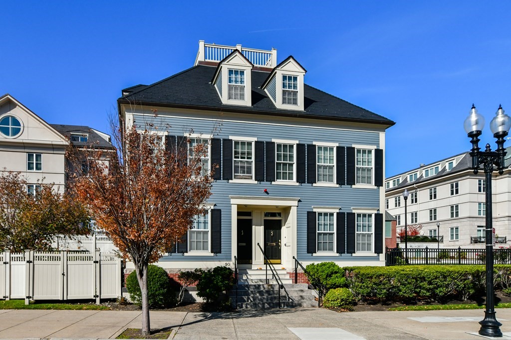 90 Constitution Road, Unit 90 Boston, MA 02129 - Photo 36 of 37 a front view of a house with a yard
