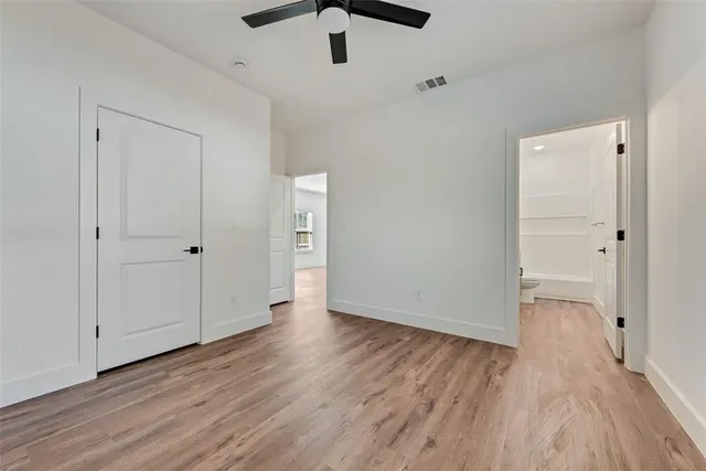 wooden floor in an empty room