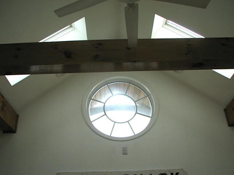 3 Tellier Road Narragansett, RI 02882 - Photo 13 of 25 Den/Family/Great Room. Window detail and beamed cathedral ceilings. This home is full of character