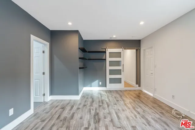 a view of empty room