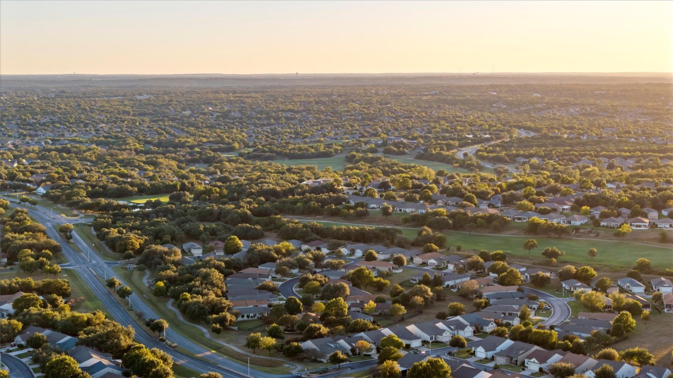 325 Barrington Farm Court Georgetown, TX 78633 - Photo 35 of 40 an aerial view of residential building and outdoor space