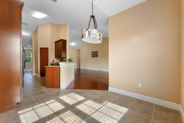 a view interior of a house with wooden floor