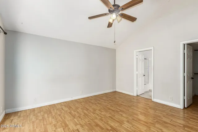 wooden floor in an empty room