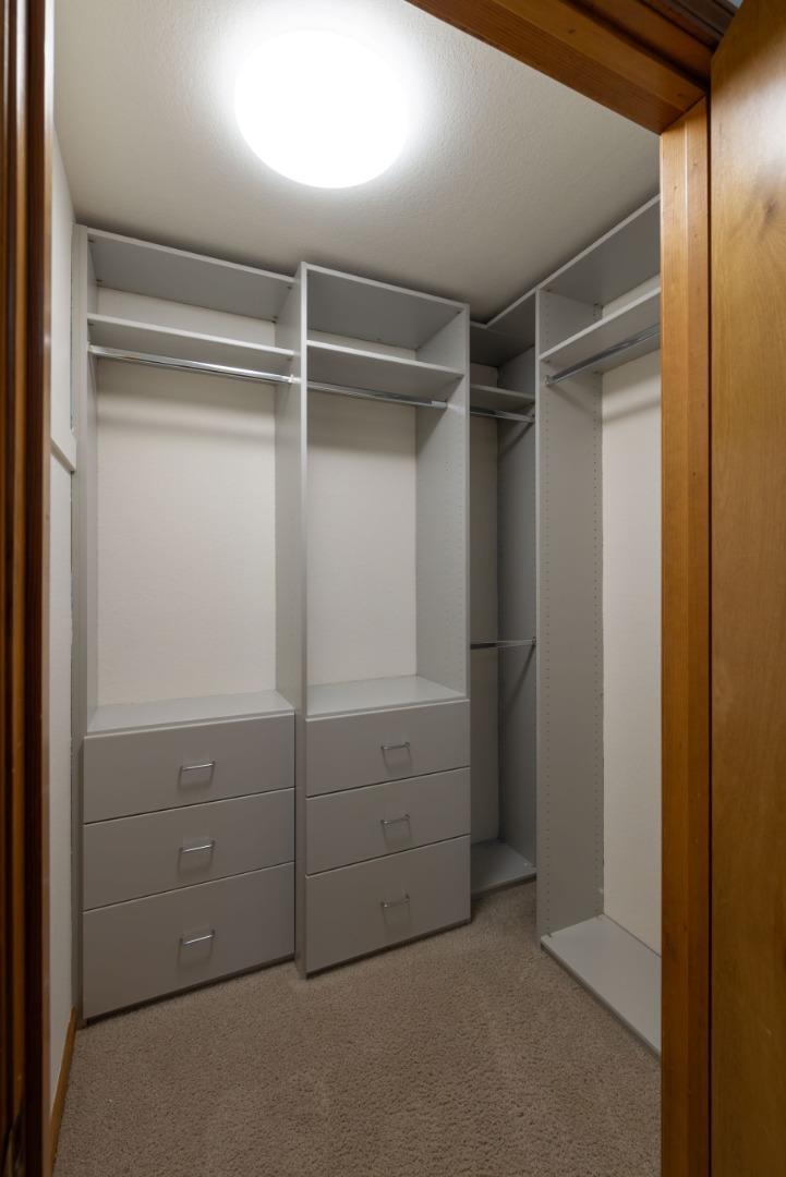 573 Meadow Road Aptos, CA 95003 - Photo 41 of 53 a view of an empty walk in closet