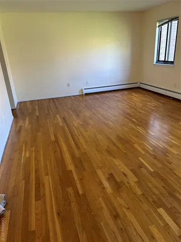 wooden floor in a room