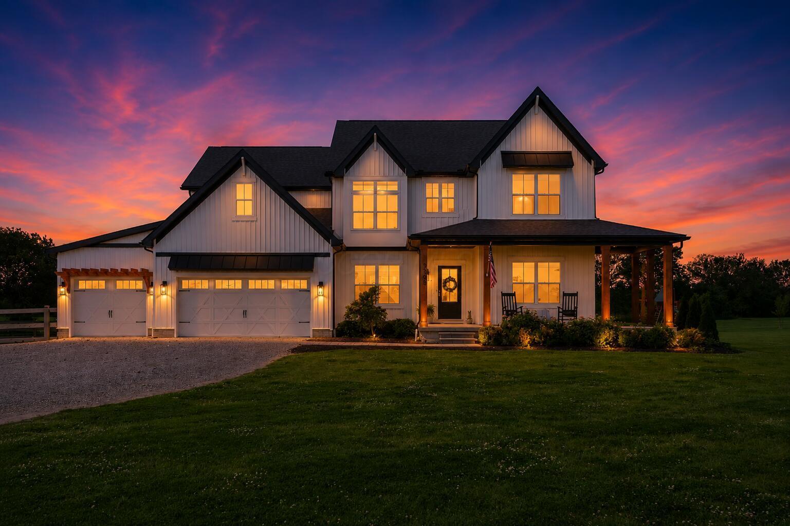 7308 Concord Road Delaware, OH 43015 - Photo 9 of 73 Twilight Exterior
