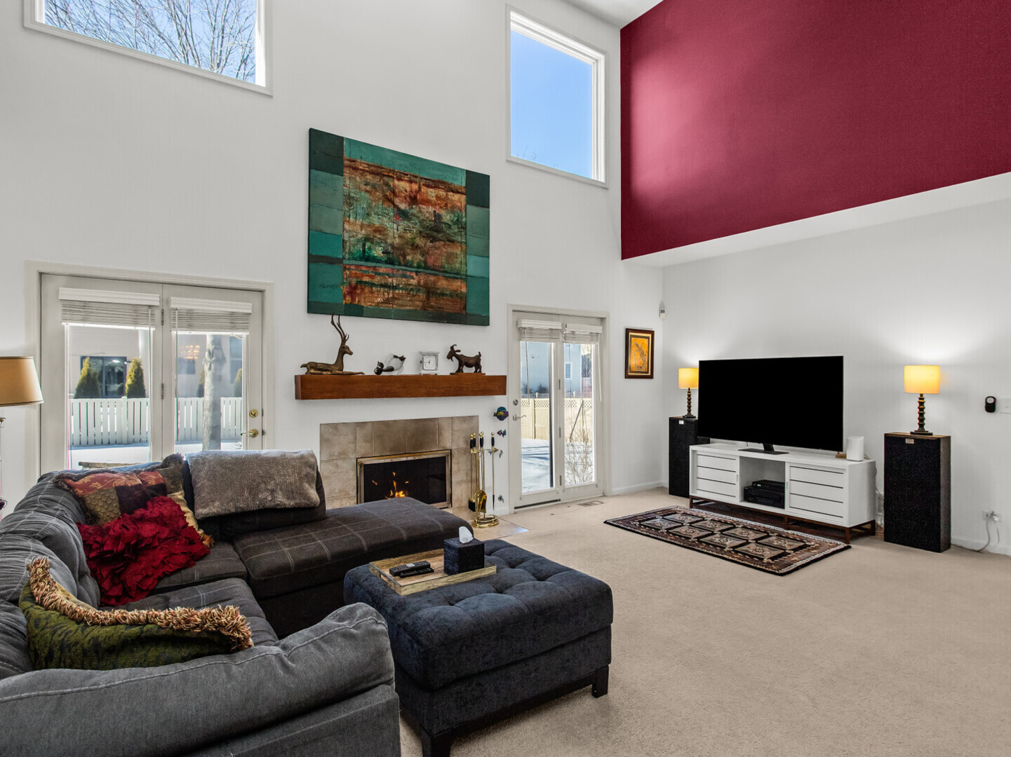2008 Jordan Terrace Buffalo Grove, IL 60089 - Photo 4 of 33 a living room with furniture and a flat screen tv