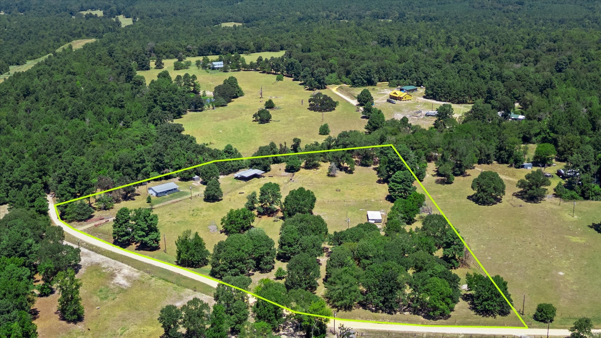7747 Cattle Trail Road Midway, TX 75852 - Photo 3 of 48 Boundary Lines are approximate