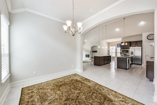 a very nice looking room with a large window