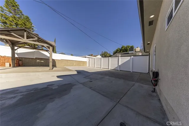 a view of a house with a street