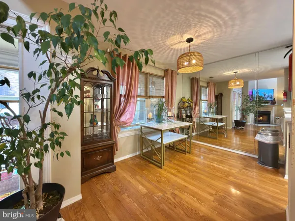 a living room filled with furniture