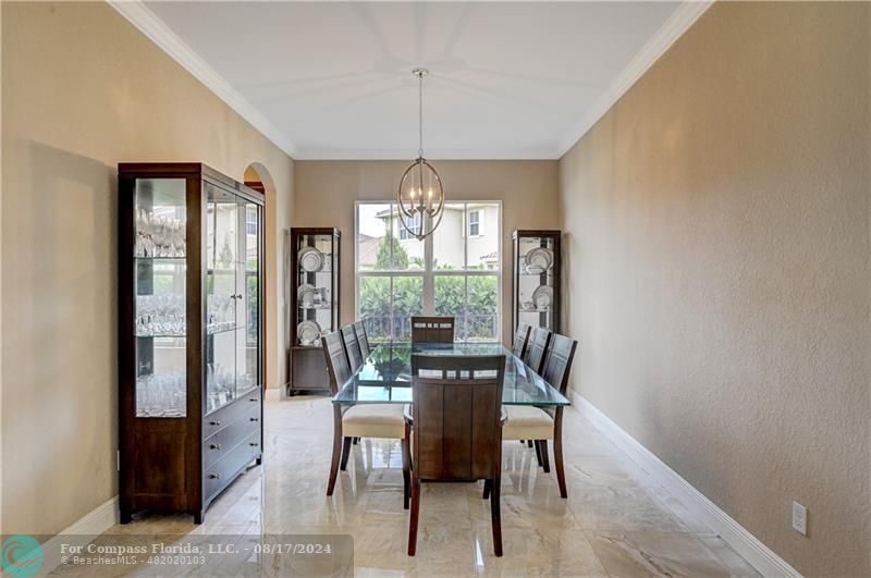 8631 Lakeside Bend Parkland, FL 33076 - Photo 11 of 71 a view of a dining room with furniture window and outside view