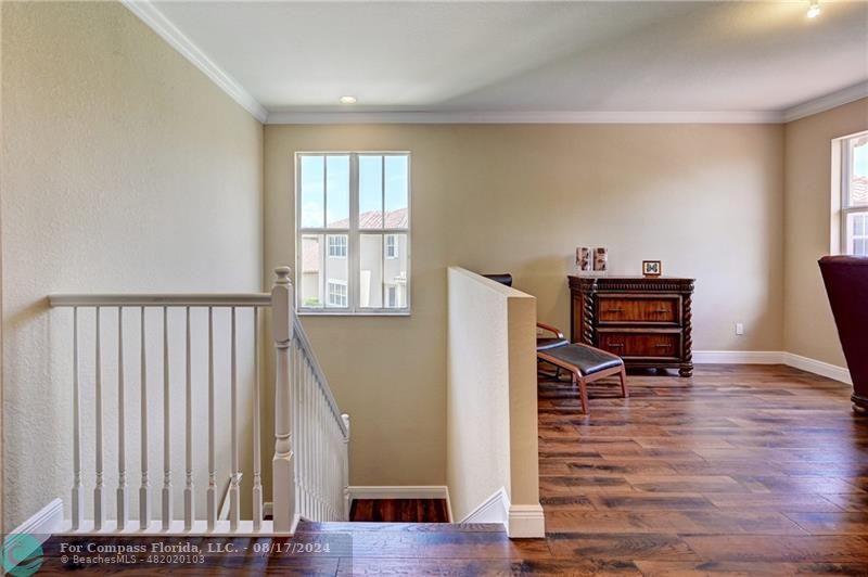 8631 Lakeside Bend Parkland, FL 33076 - Photo 29 of 71 a view of a room with wooden floor and windows