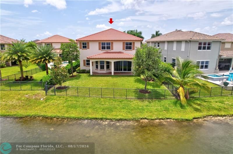 8631 Lakeside Bend Parkland, FL 33076 - Photo 70 of 71 a front view of a house with a yard