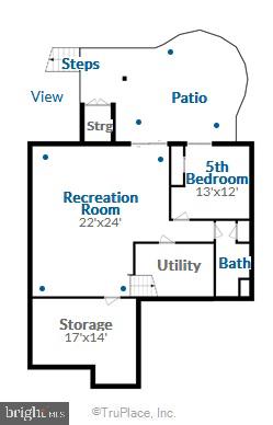 1275 Upper Patuxent Ridge Road Odenton, MD 21113 - Photo 105 of 107 FLOOR PLAN - LOWER LEVEL