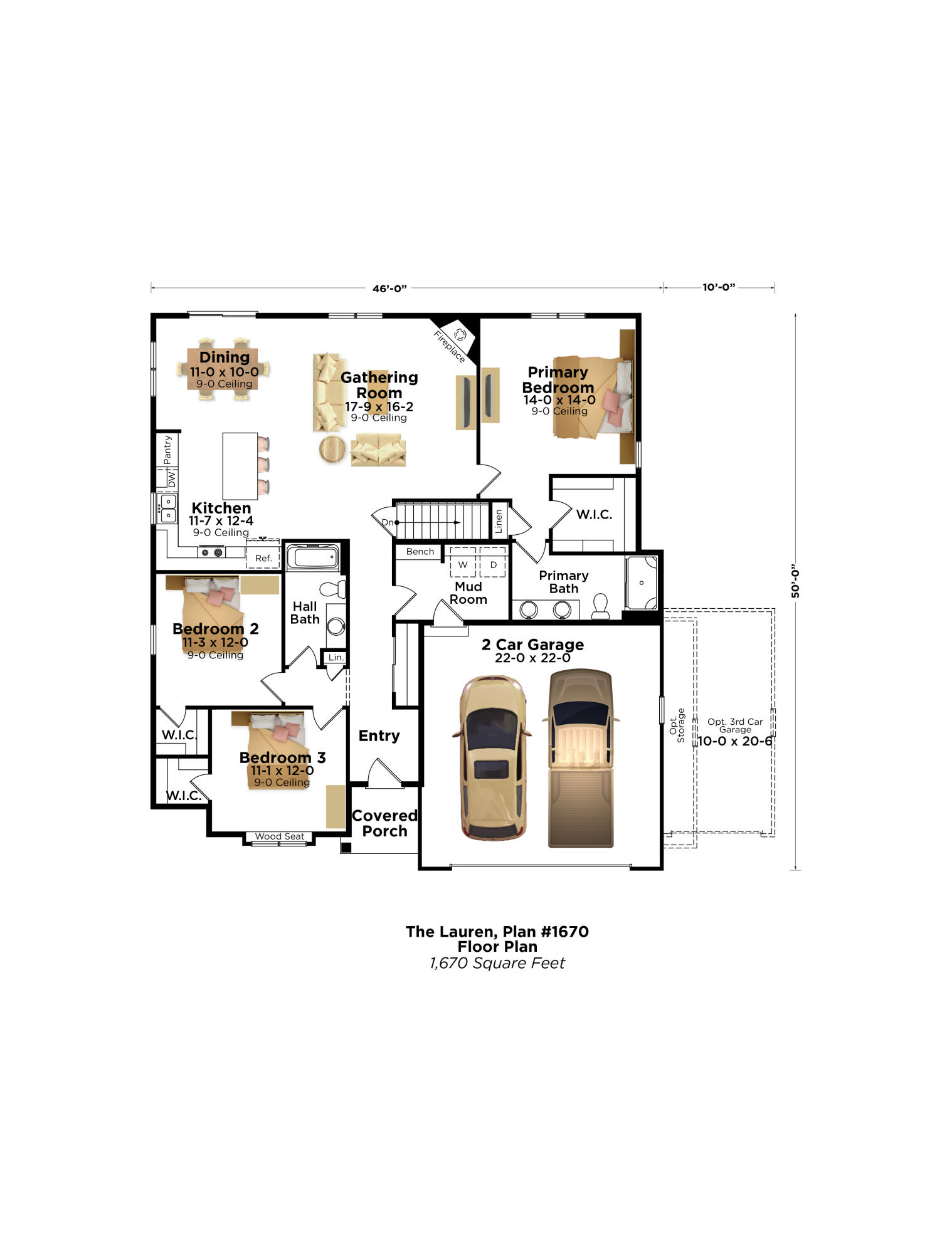 2725 Mapleton Avenue East Troy, WI 53120 - Photo 2 of 7 Lauren 1670 Garage Right