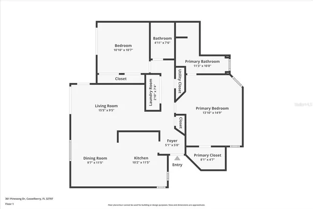$295,000 | 361 Pinesong Drive, Casselberry, FL 32707