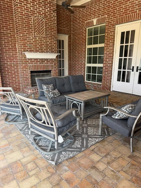 415 Boston Road Fate, TX 75189 - Photo 39 of 40 outdoor fireplace at Community clubhouse