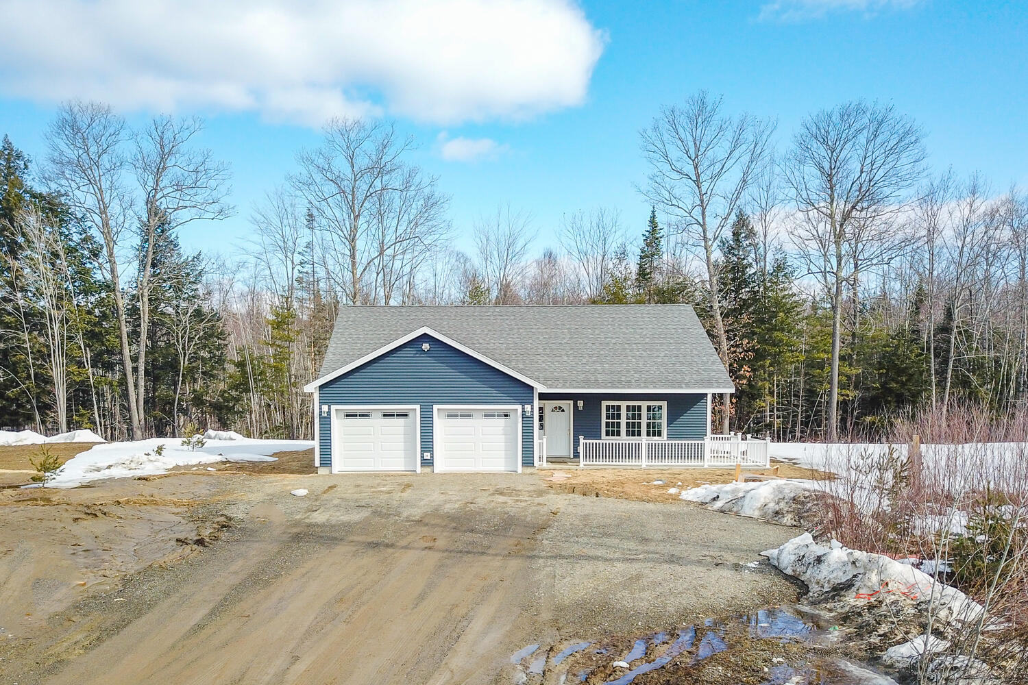 8 Chestnut Street Unity, ME 04988 - Photo 2 of 13 Further away front of home