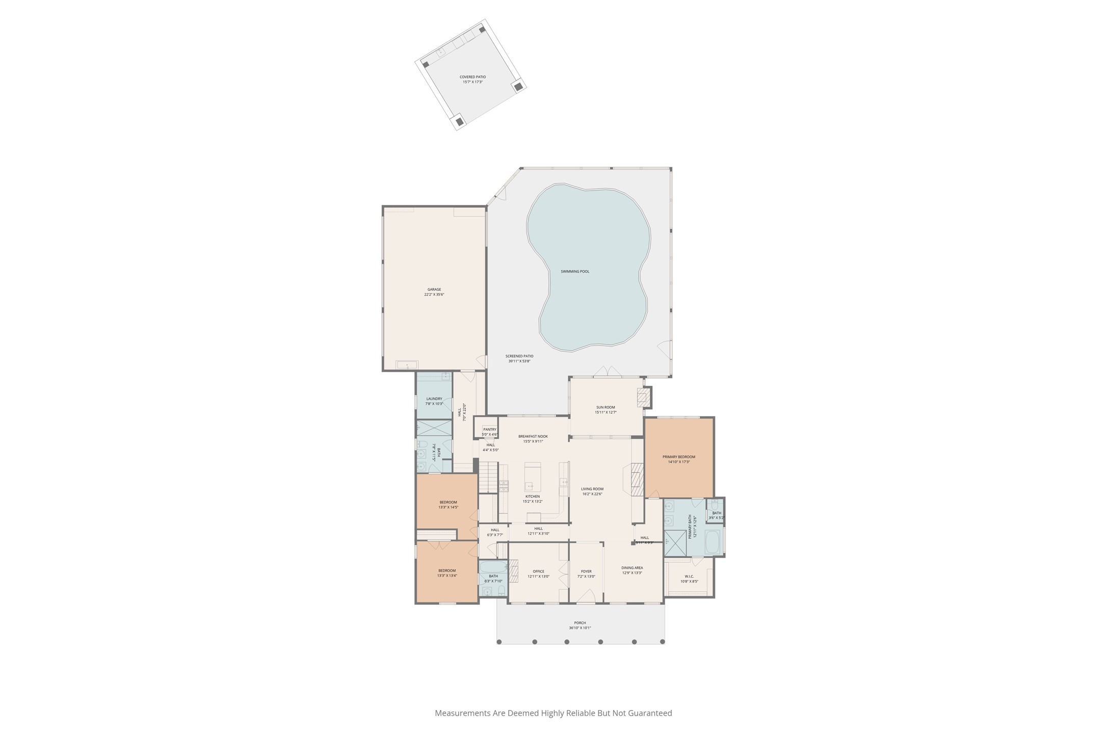 27614 Little Fox Crest Spring, TX 77386 - Photo 48 of 49 First floor floorplan.