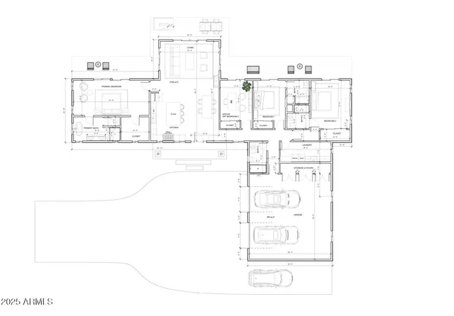 a house view with a outdoor space