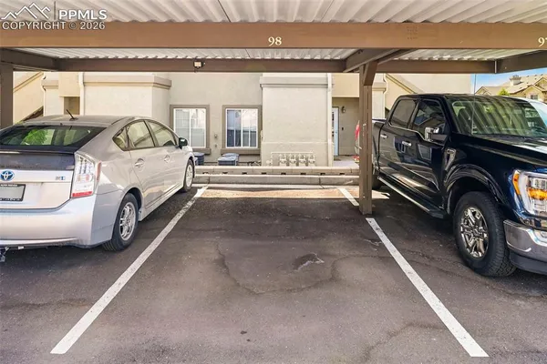 a view of car garage