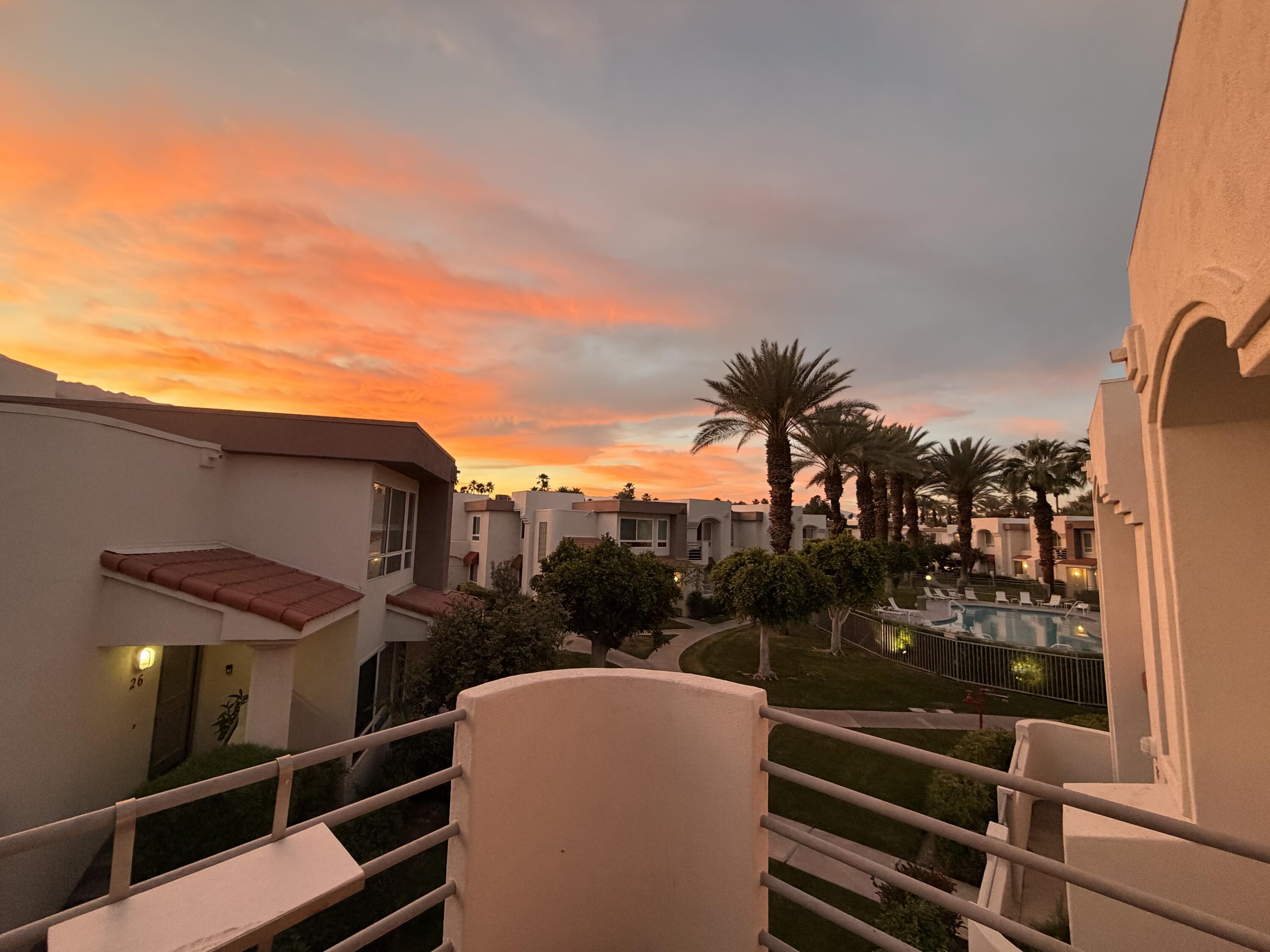 401 El Cielo Road, Unit 22 Palm Springs, CA 92262 - Photo 20 of 22 Balcony View