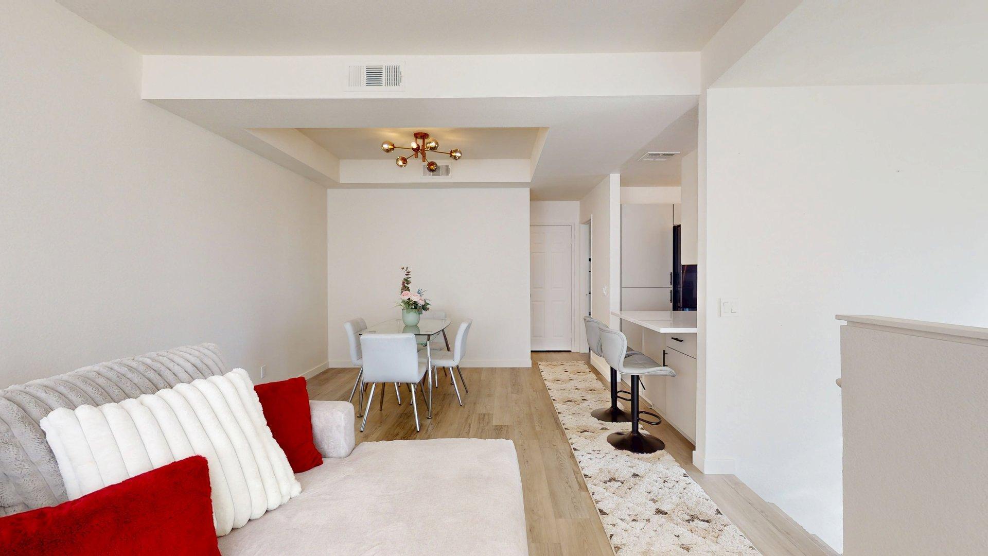 401 El Cielo Road, Unit 22 Palm Springs, CA 92262 - Photo 9 of 22 Living to dining back