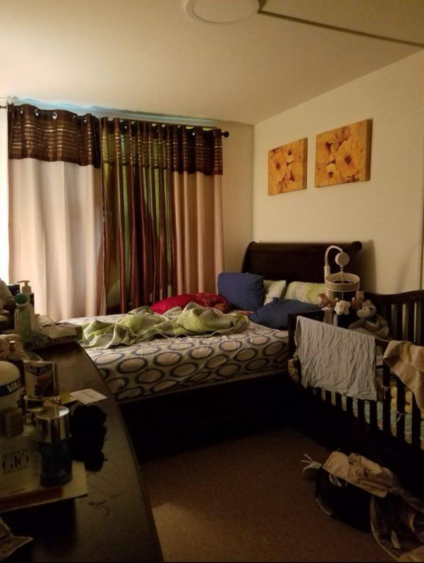 1047 Faile Street, Unit 1047A Bronx, NY 10459 - Photo 3 of 10 a bedroom with bed and a closet