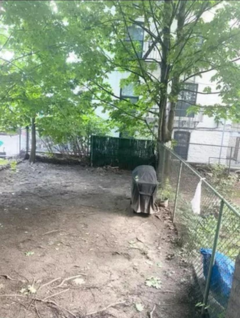 1047 Faile Street, Unit 1047A Bronx, NY 10459 - Photo 9 of 10 a view of a bench in a backyard