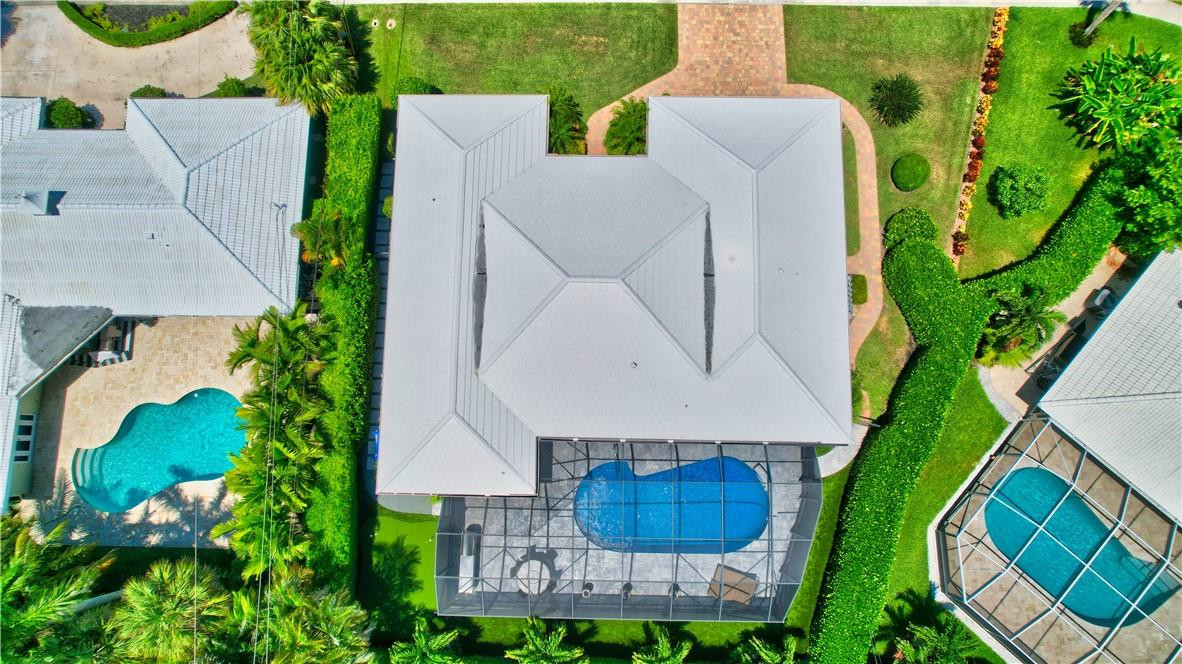 1163 Mulberry Way Boca Raton, FL 33486 - Photo 12 of 66 an aerial view of a house with garden space and street view
