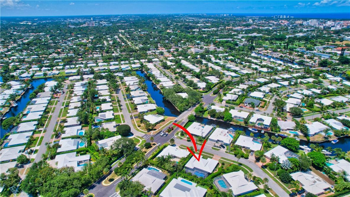 1163 Mulberry Way Boca Raton, FL 33486 - Photo 10 of 66 an aerial view of residential houses with city and outdoor space