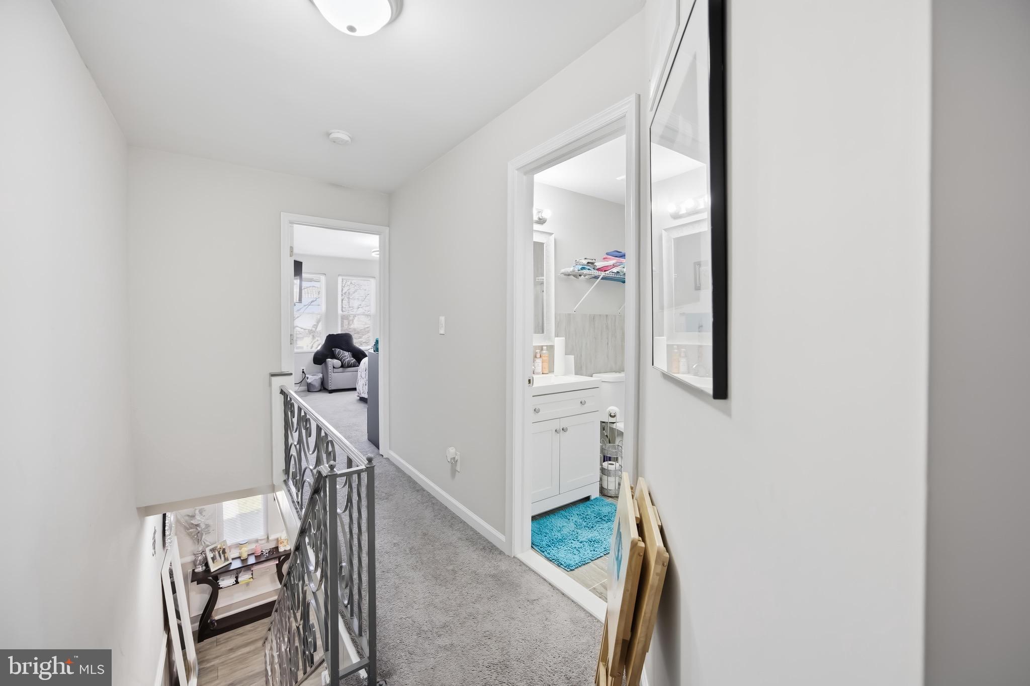 7167 Georgian Road Philadelphia, PA 19138 - Photo 22 of 34 a view of a hallway with furniture and entryway
