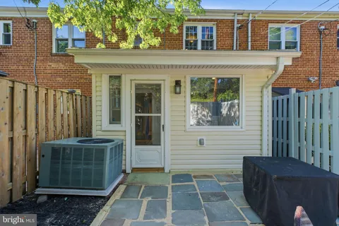 a front view of a house with a window