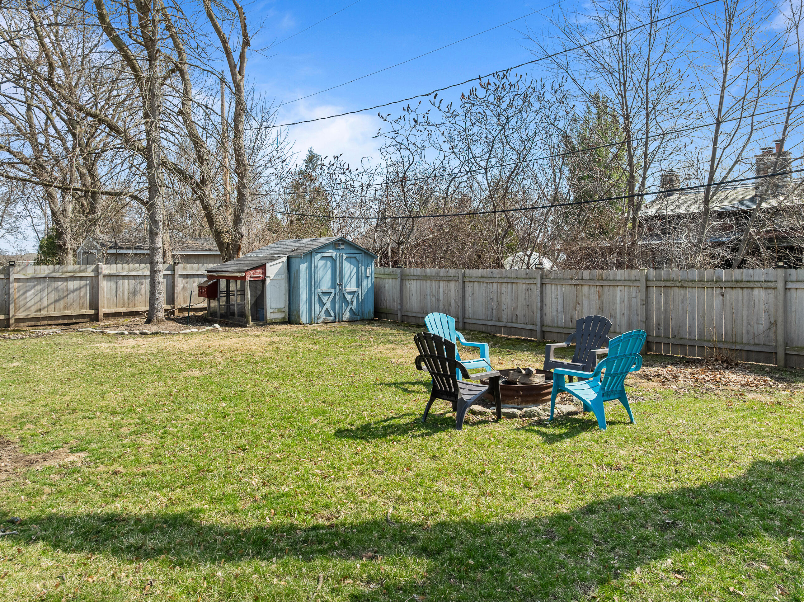 38927 89th Street Randall, WI 53128 - Photo 60 of 66 Rear Yard Firepit