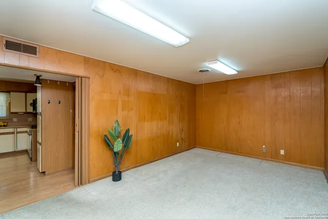 a view of livingroom with hardwood floor and window