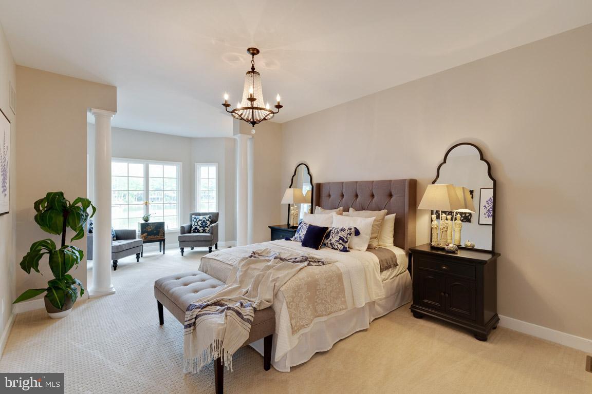 108 Trails End Road Locust Grove, VA 22508 - Photo 23 of 54 Master Suite with serene sitting area