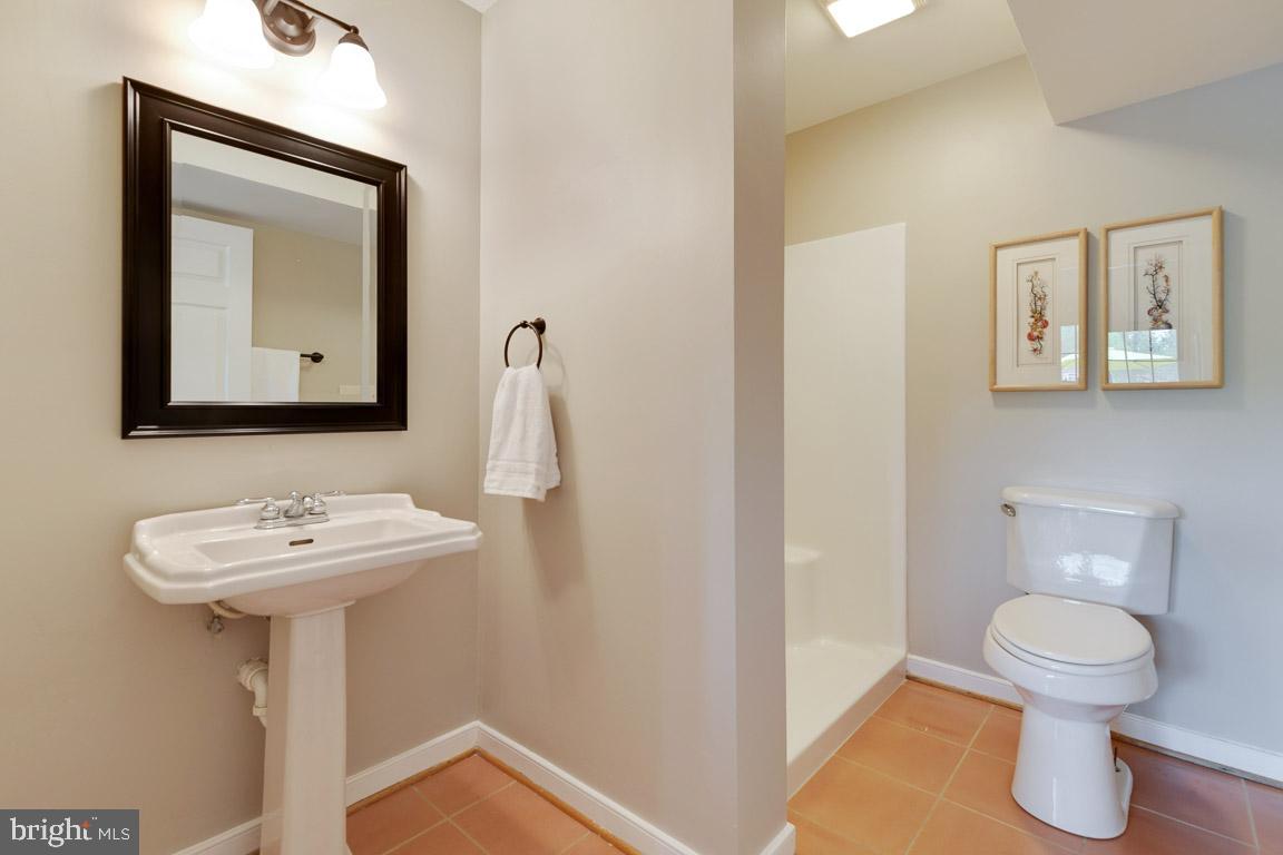 108 Trails End Road Locust Grove, VA 22508 - Photo 39 of 54 Lower Level full bath easy to convert to handicap