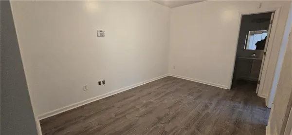 wooden floor in an empty room