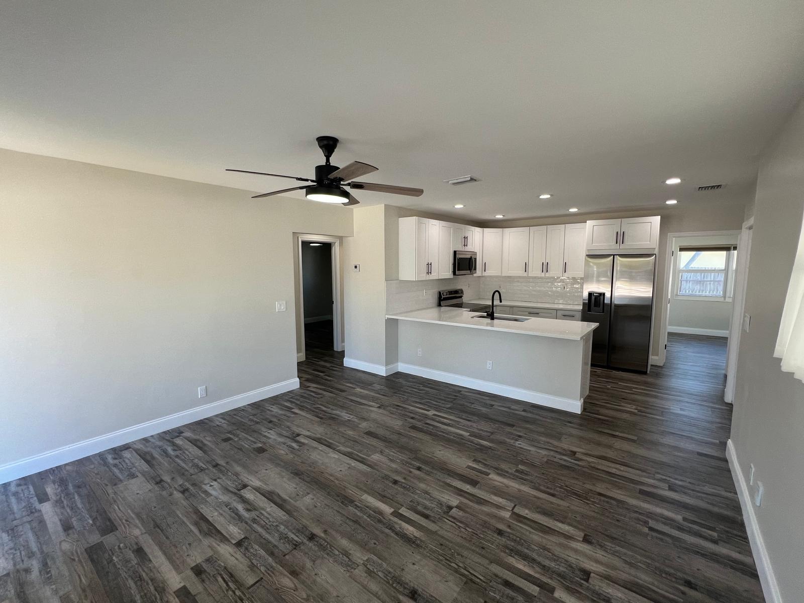 1625 North M Street Lake Worth Beach, FL 33460 - Photo 3 of 23 a view of kitchen with wooden floor