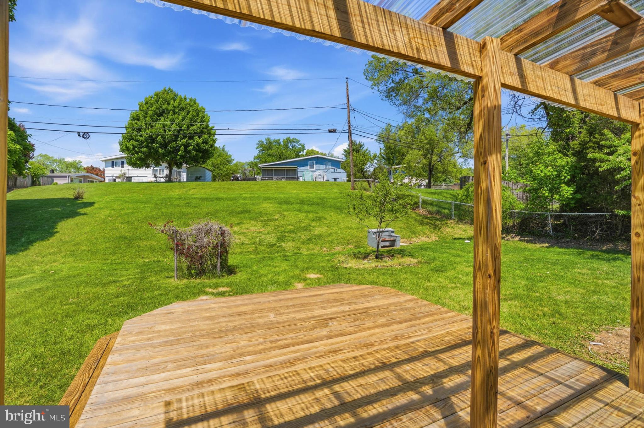 1004 Flagtree Lane Baltimore, MD 21208 - Photo 2 of 28 New deck overlooking rear yard