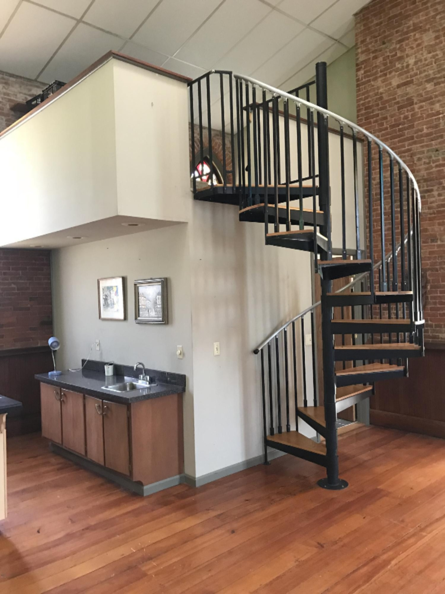 54002 Wilbur Road Three Rivers, MI 49093 - Photo 6 of 27 Spiral staircase to loft
