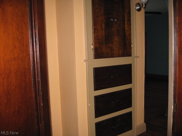 1657 Betz Road Akron, OH 44306 - Photo 27 of 34 LINEN CLOSET ON FIRST FLOOR - - - - - THERE ARE SEVERAL BUILT IN DRESSERS & LOTS OF EXTRA SHELVING IN THIS QUAINT HOME - - - - - -