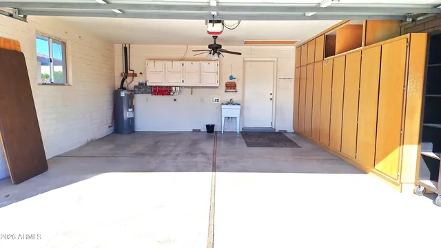 a view of a storage & utility room