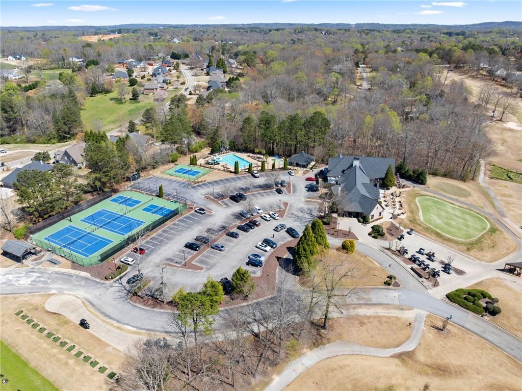 4834 Upper Berkshire Road Flowery Branch, GA 30542 - Photo 71 of 76 an aerial view of a residential houses with outdoor space