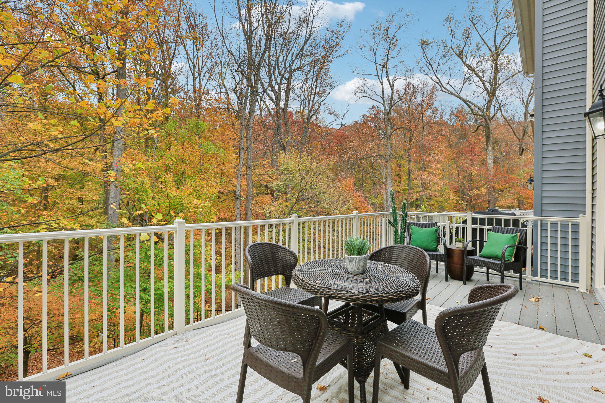 9384 Rock Ripple Lane Laurel, MD 20723 - Photo 34 of 42 a view of a chairs and table on the deck