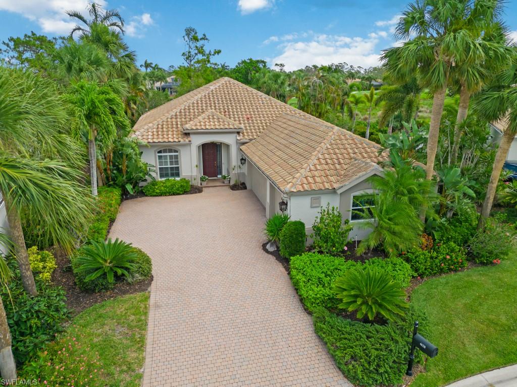 4620 Gleneagles Links Court Estero, FL 33928 - Photo 1 of 35 a aerial view of a house with a yard and potted plants