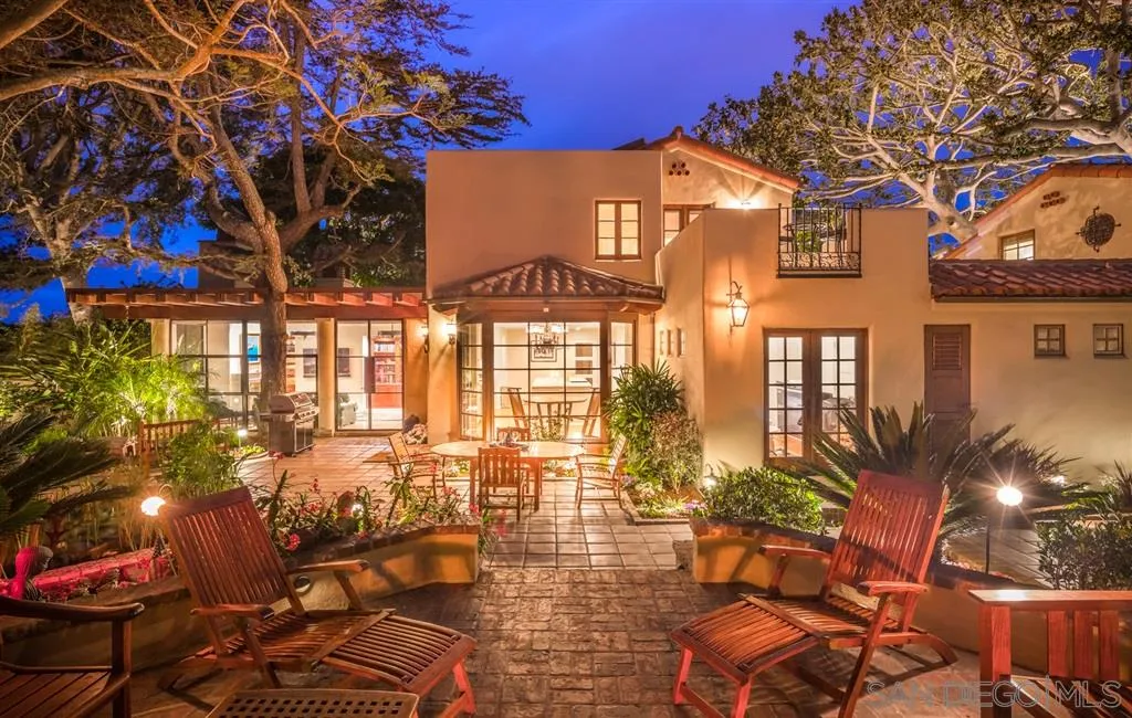 901 Highland Avenue Del Mar, CA 92014 - Photo 2 of 25 a view of a patio with couches table and chairs and potted plants
