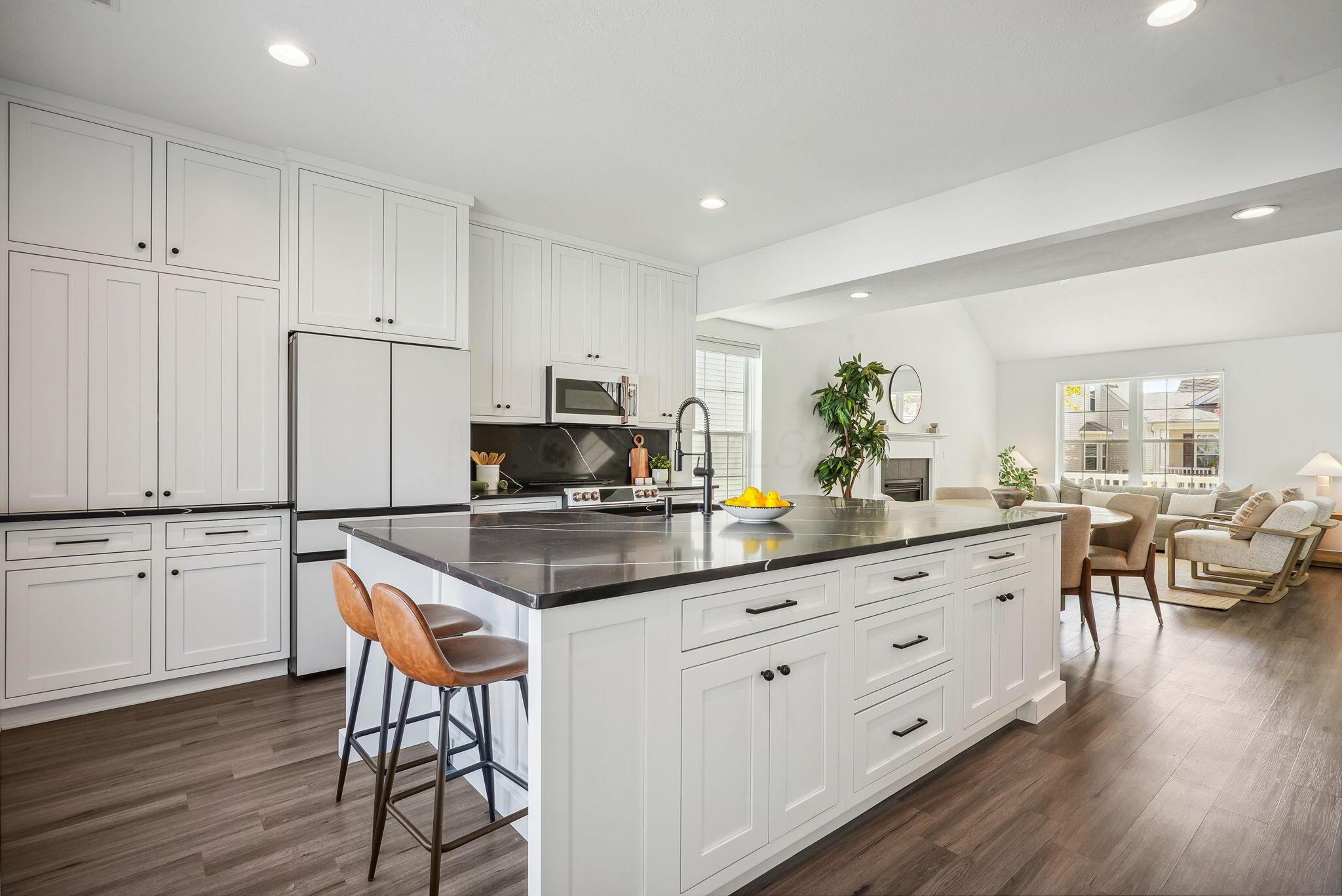 5990 Mealla Road Westerville, OH 43081 - Photo 10 of 36 The Kitchen. Island seating for 4.